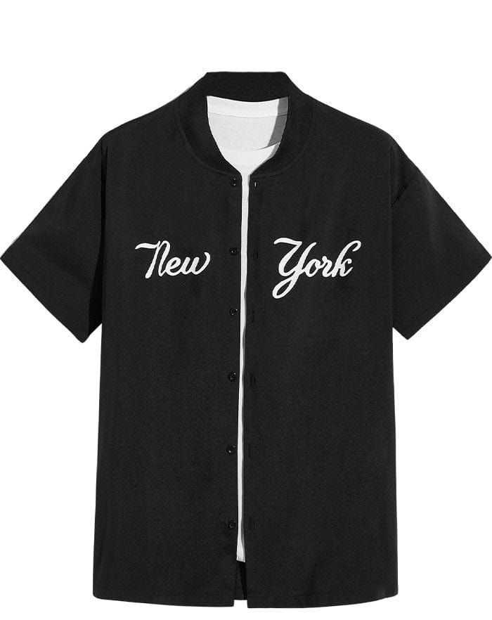 Chemise Baseball New York