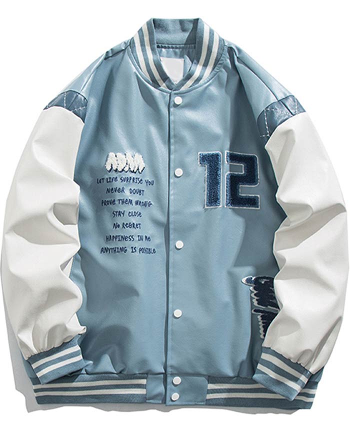 Bombers bleu ciel outlet