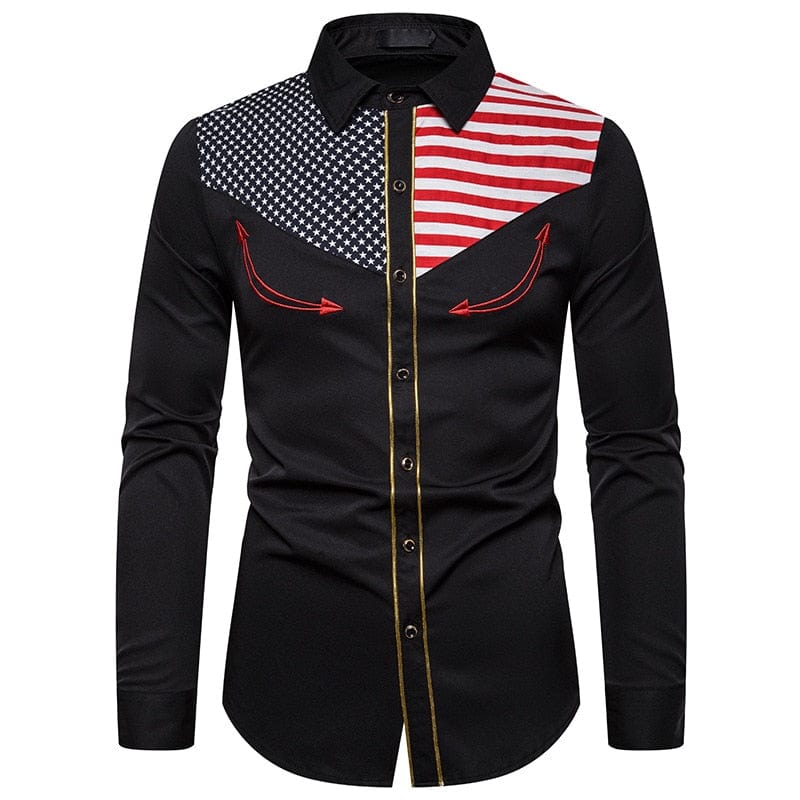 Chemise Drapeau Américain