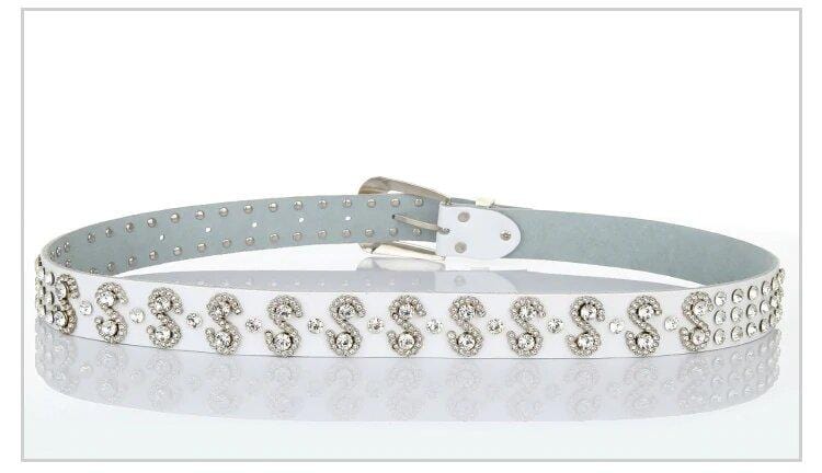 arriere ceinture fashion strass femme