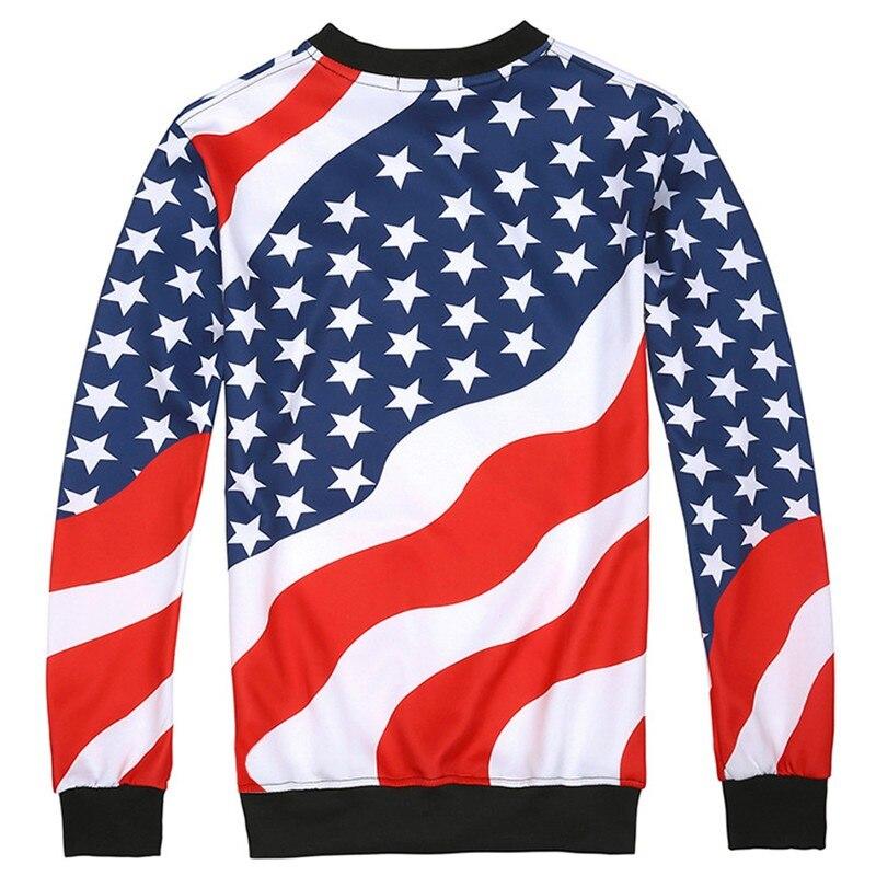 arriere sweat drapeau americain