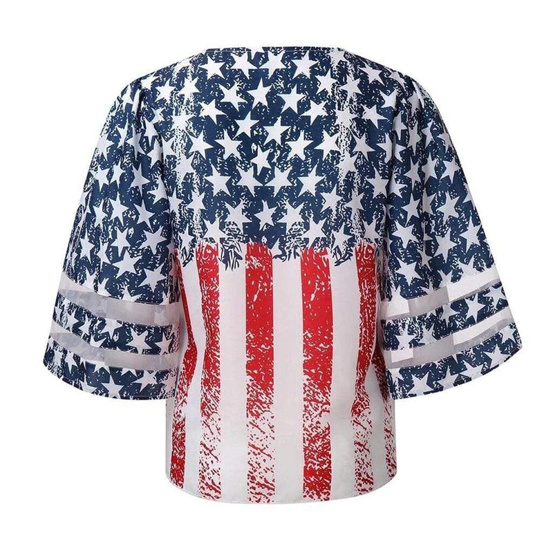 arriere top etendard us pour femme