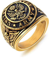 bague americaine homme