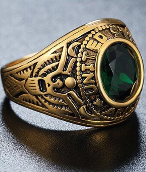 bague militaire americain