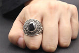 bague us air force noire