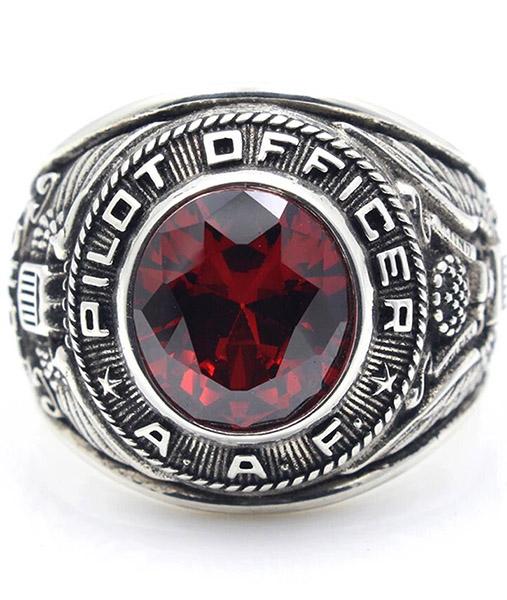 bague usa couleur ruby