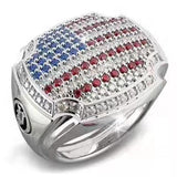 bague homme style americain