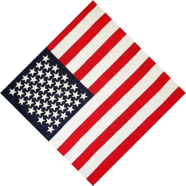 bandana drapeau americain lignes droites
