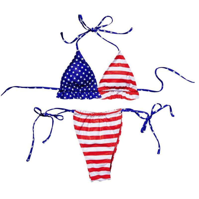 bikini drapeau usa