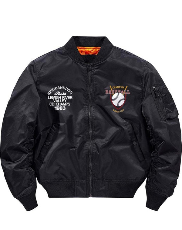 blouson bombers homme baseball