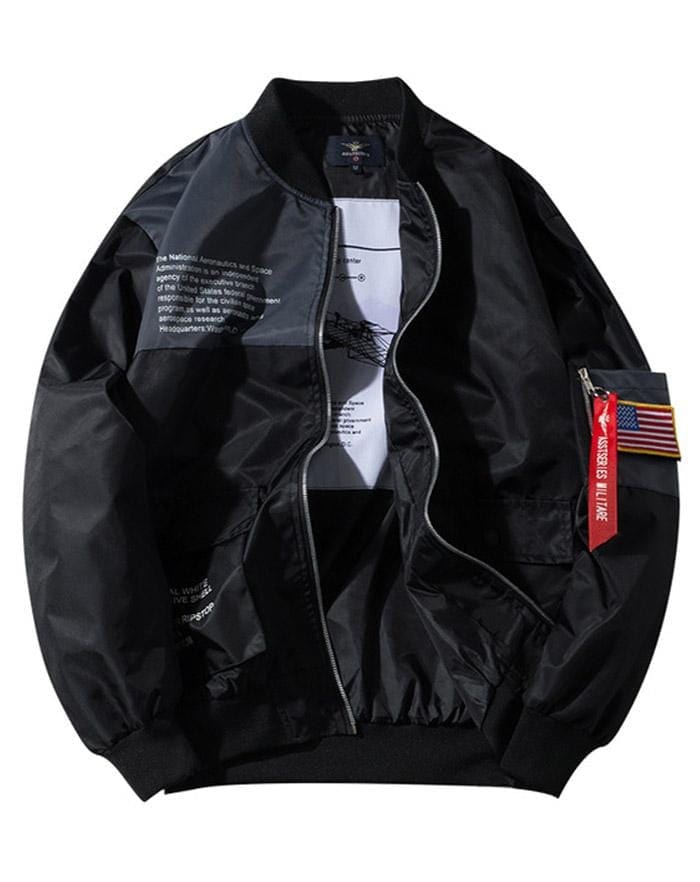 blouson drapeau USA