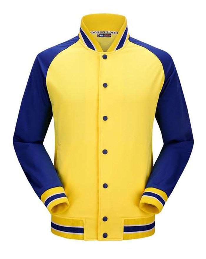 blouson jaune universitaire usa