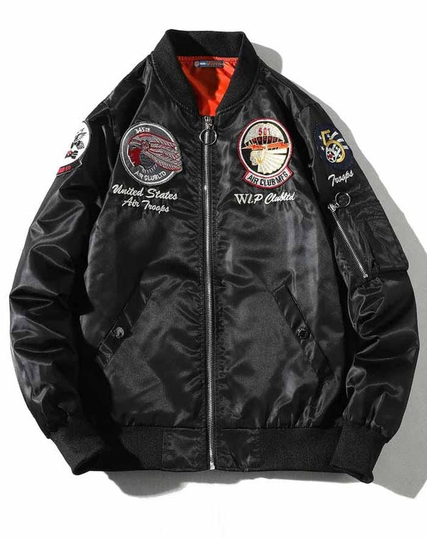 blouson noir US Air Force