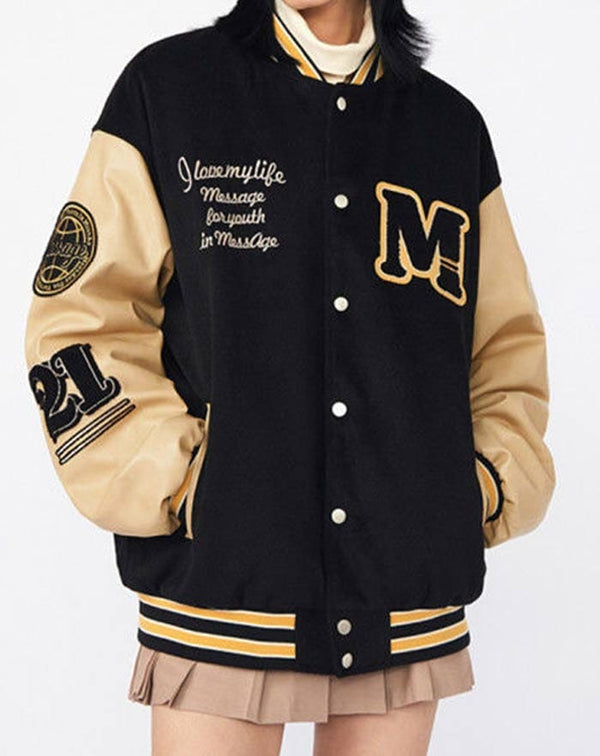 blouson rétro étudiant américain