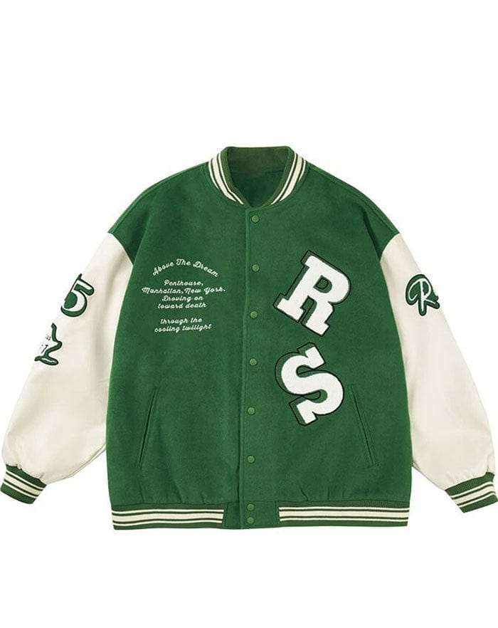 blouson style college américain
