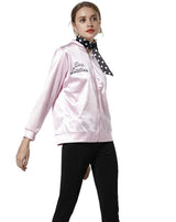 blouson teddy brillant rose