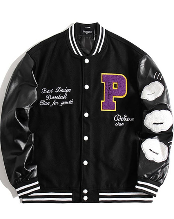 blouson teddy college garçon