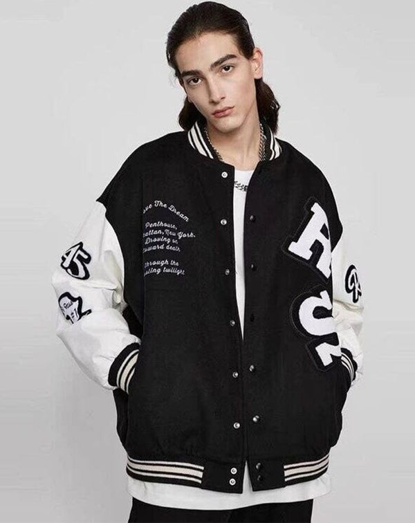 blouson teddy USA homme