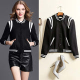 blouson type varsity femme