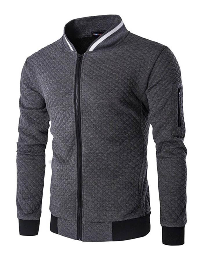 blouson gris style us