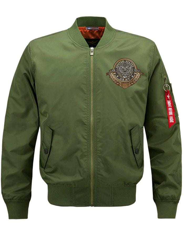 bomber americain vert militaire