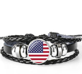 bracelet drapeau américain