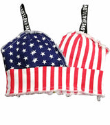 brassiere drapeau americain
