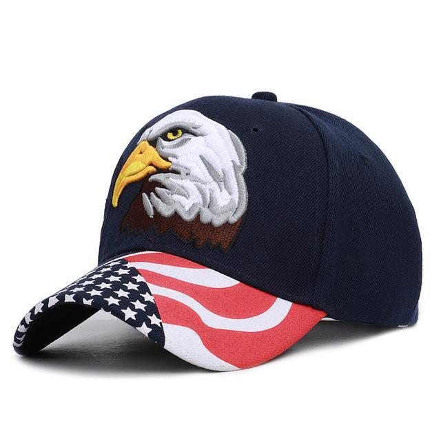 casquette aigle drapeau americain