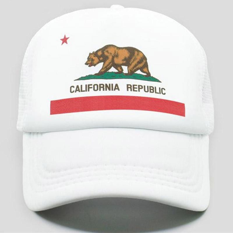 casquette blanche californie