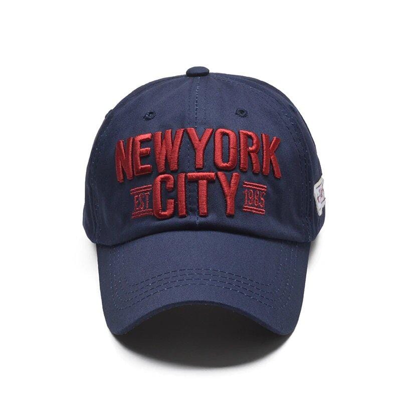 casquette bleu marine nyc