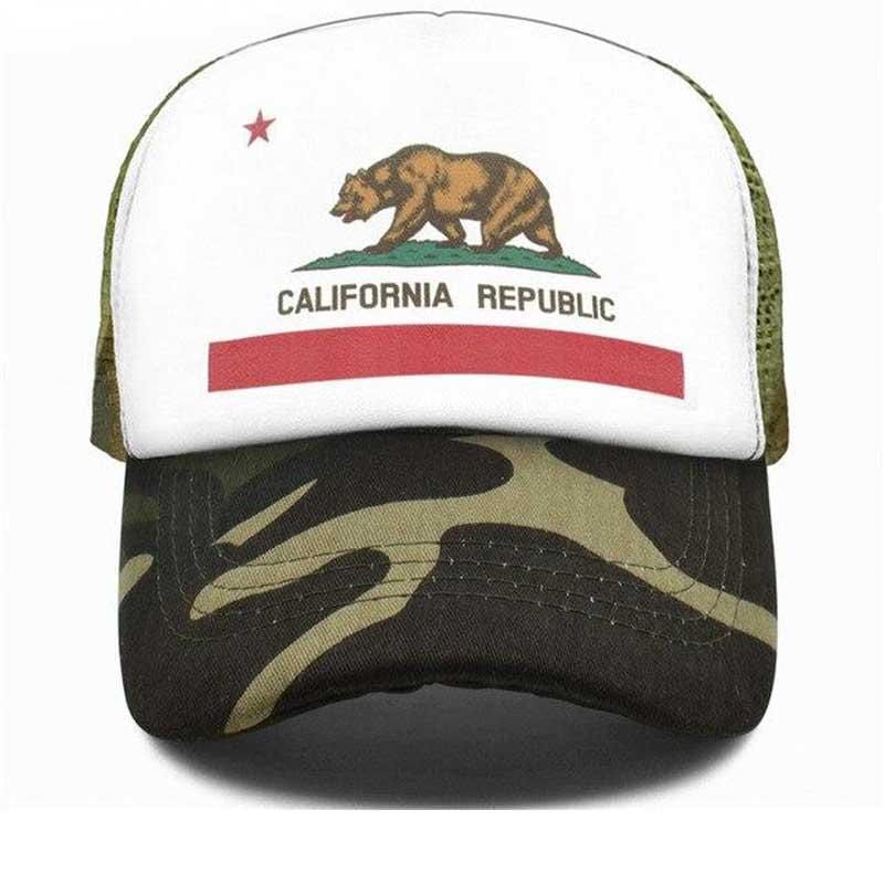 casquette camouflage california republic