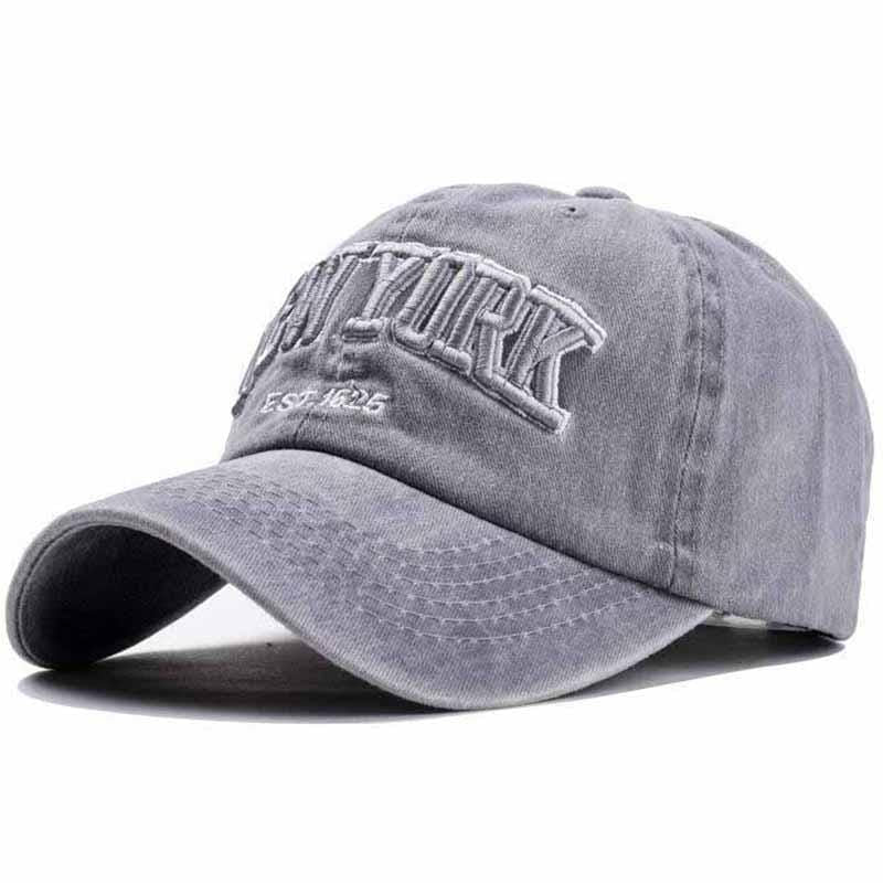 casquette grise ny