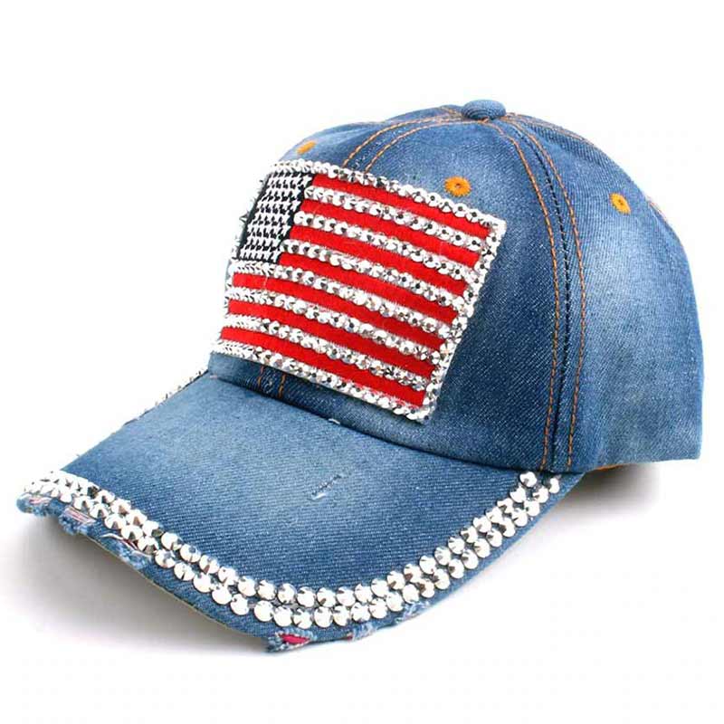 casquette jean drapeau amerique