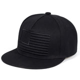 casquette noire drapeau americain xxl