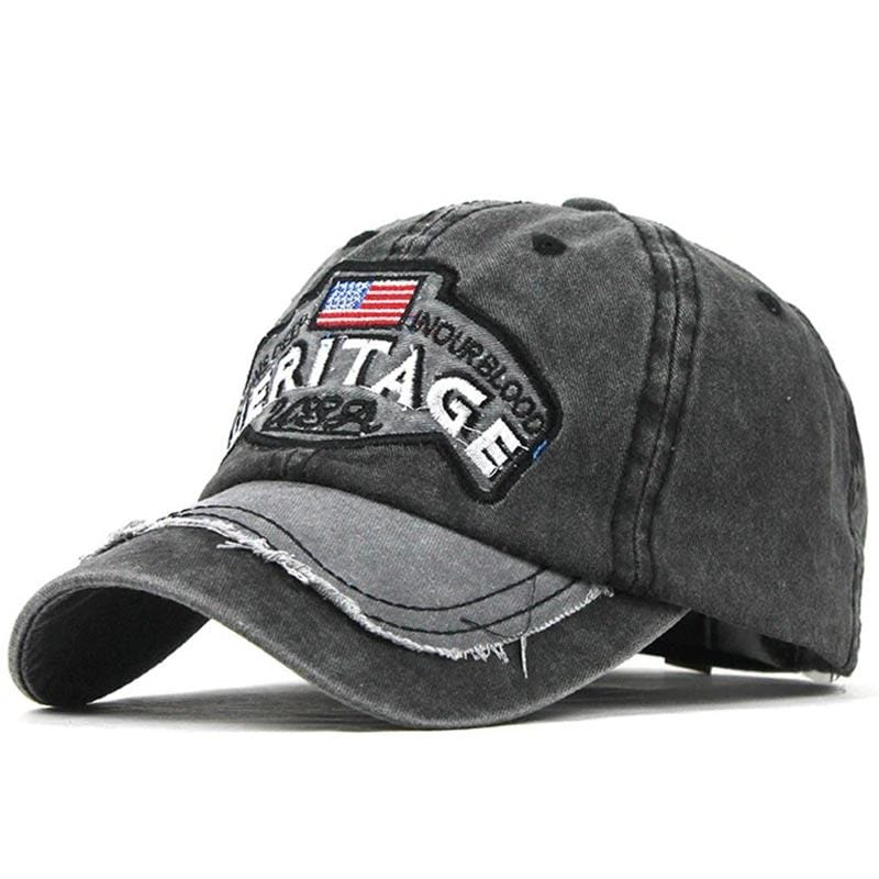 casquette noire tendance americaine