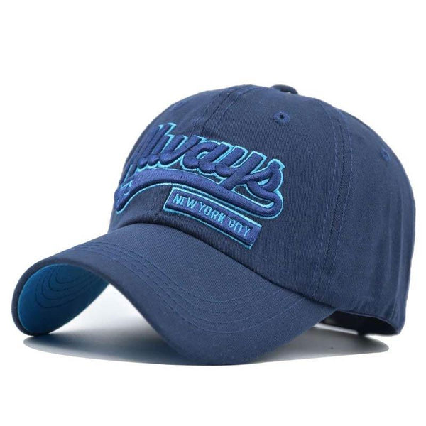 casquette ny bleu marine