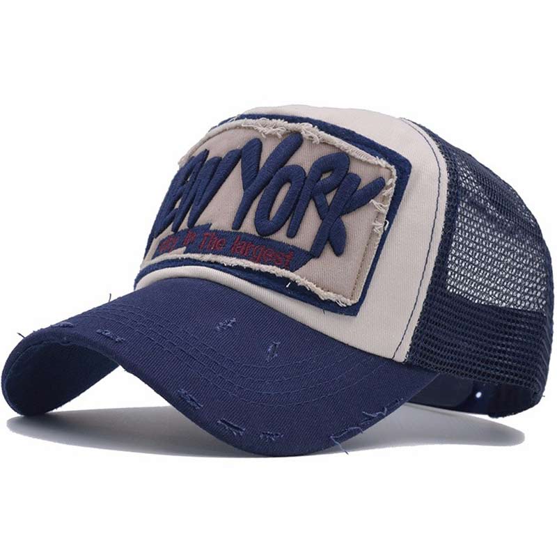 casquette ny us bleu marine