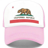 casquette rose etats de la californie