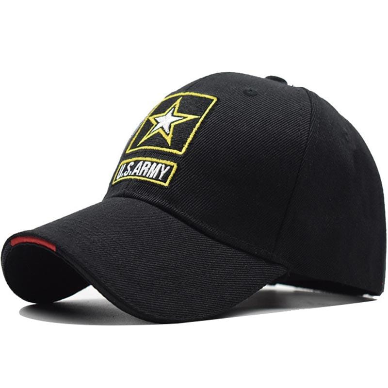 casquette usa army noire