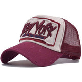 casquette usa bordeaux