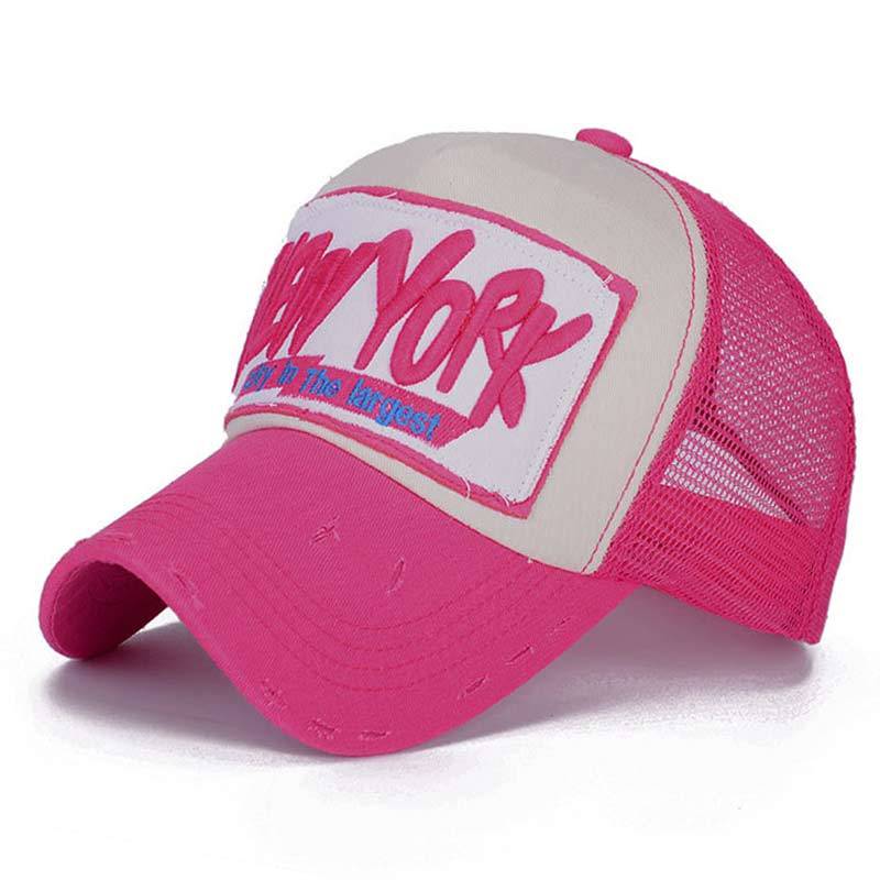 casquette usa fuschia