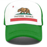 casquette verte republique americaine californie