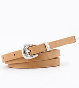 ceinture beige look cowgirl