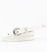 ceinture blanche cowgirl