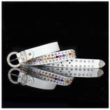 ceinture blanche femme cowgirl