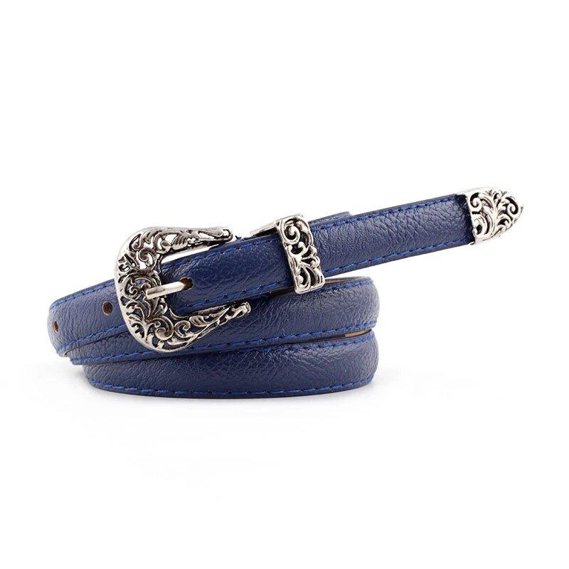 ceinture bleu marine cowgirl