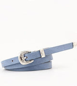 ceinture bleu pale cowboy femme