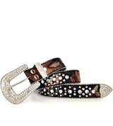 ceinture concho strass femme