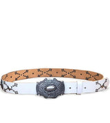 ceinture country blanche