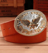 ceinture cowboy camel